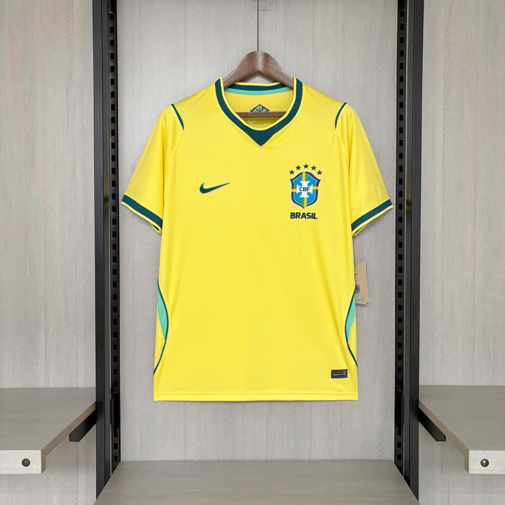 Camisa Brasil Amarela Versão Torcedor